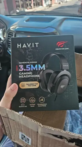HEADSET GAMER HAVIT H2002D - MENOR PREÇO DE MCZ