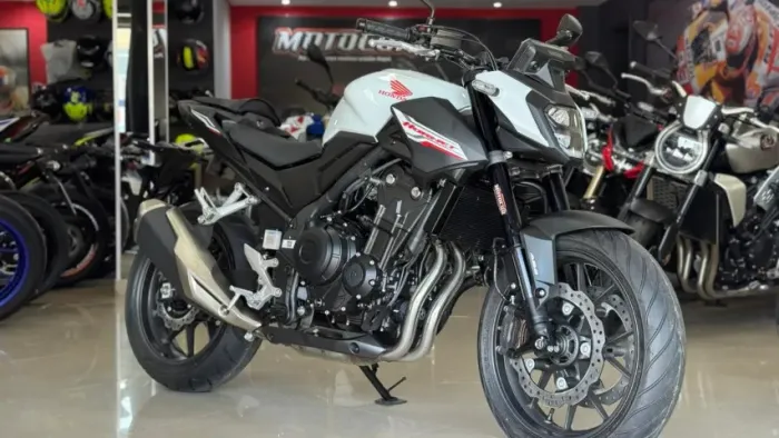 CB 500 HORNET BRANCA 0km ANO 2025/2026