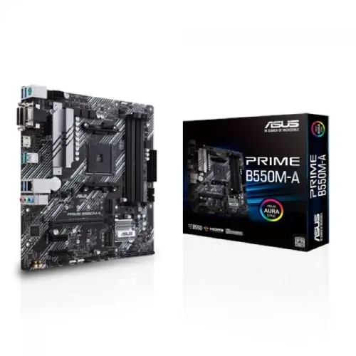 PLACA MAE ASUS PRIME B550M-A AMD AM4 MATX DDR4 90MB14I0-M0EAY0 NOVA!
