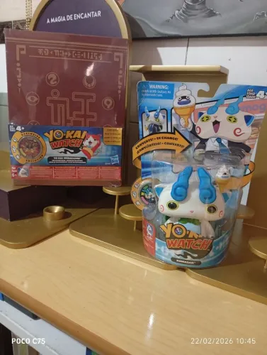Boneco Yo-kai + Fichario LACRADOS!