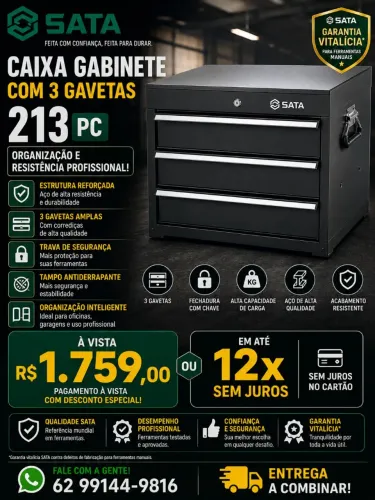 PROMOÇÃO CAIXA GABINETE 