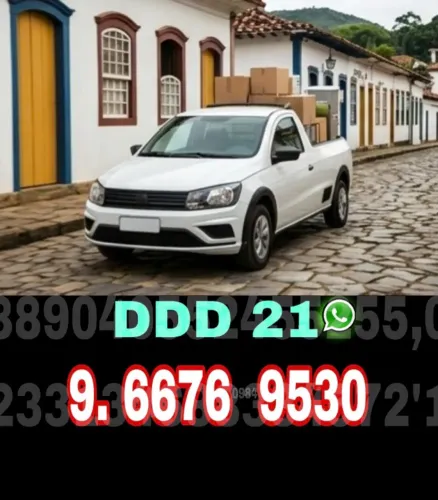 Frete Nilópolis e Japeri  | com ajudante