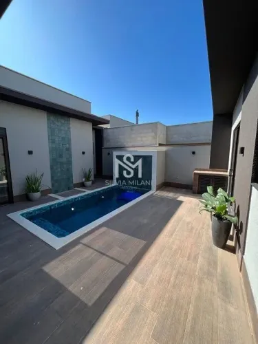Condomínio Residencial Dona Maria José - Casa com 03 suítes, escritório e piscina para loc
