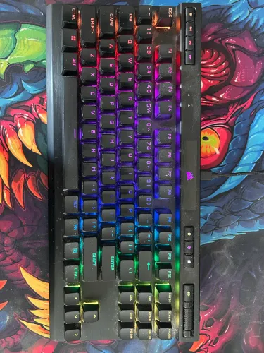 TECLADO MECÂNICO K70 CHAMPIONS SERIES TKL