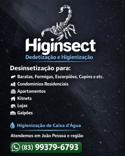 DEDETIZAÇÃO PROFISSIONAL - ACABE COM INSETOS E PRAGAS!