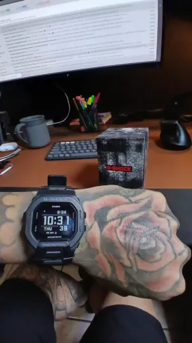 Relógio Casio G-shock G-squad Preto Masculino Gbd-200-1dr