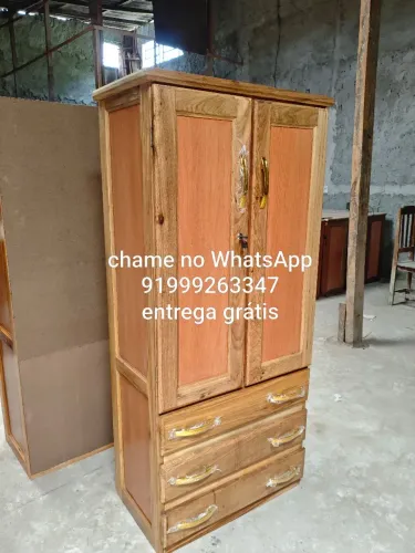 Guarda roupas de solteiro 2 portas novo entrega imediata.