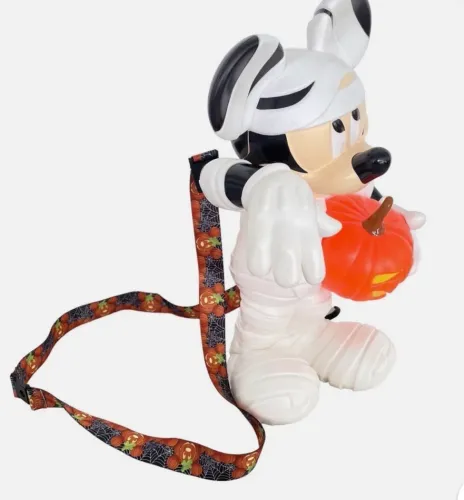 Balde de pipoca múmia Mickey Mouse Halloween parques da Disney