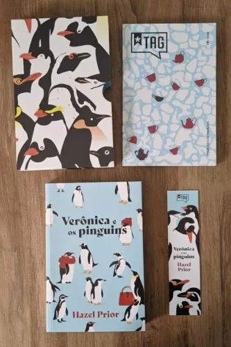 Coleção com 12 Livros Tag Inéditos 2022 - Kit Completo com box, marcador e revista