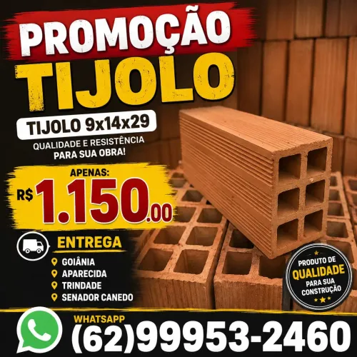 Tijolo 9x14x29 Promoção