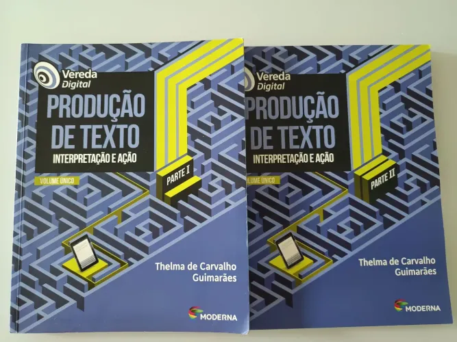 Livro de Produção de Texto - Parte I e II