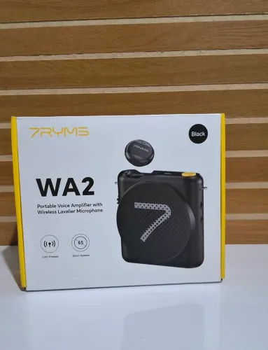 Amplificador de Voz Portátil Sem Fio 7RYMS WA2