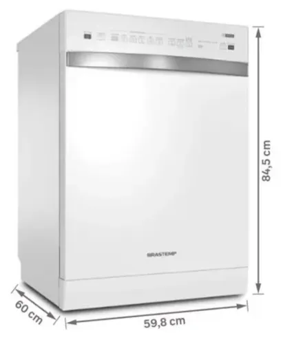 Lava-loucas Branca Brastemp 14 Servicos Blf14ab 220v