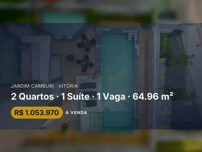 Viva perto de tudo: Apartamento em Jardim Camburi com acesso rápido a praias e comércio!