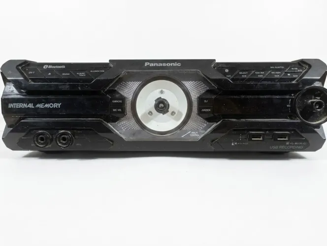 Painel Frontal Completo Mini System Panasonic SA-AKX710 - No Estado / Para Peças