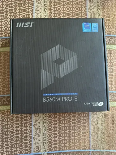 Placa Mãe Msi B560m Pro-e, Intel Lga 1200 Matx