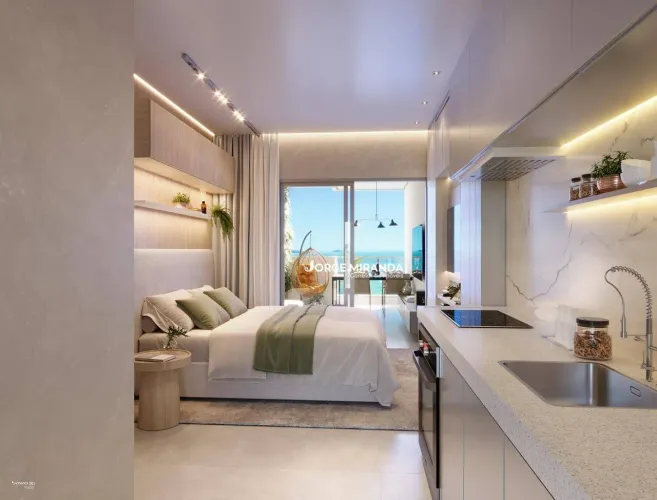 Studio à venda, 37 m² por R$ 690.000 - Praia do Morro - Guarapari/ES