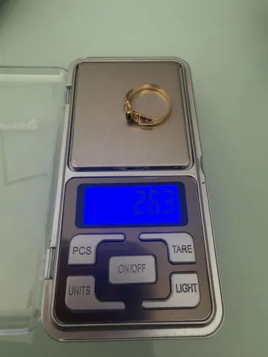 Anel de ouro (troco em pingente)