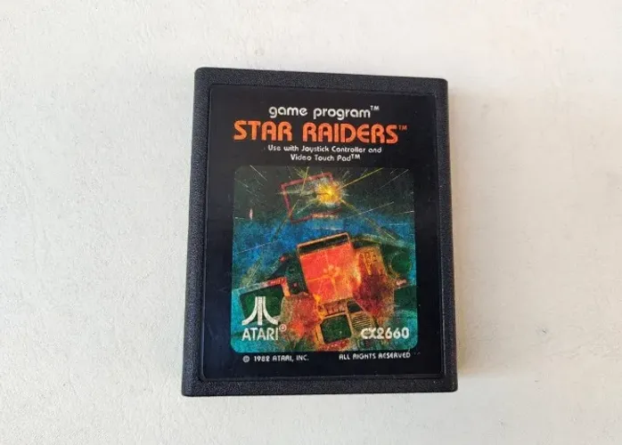 Star Raiders - Cartucho Original Para Atari 2600