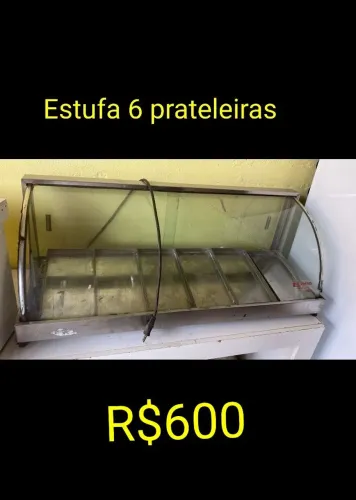Estufa nova com 6 bandejas 
