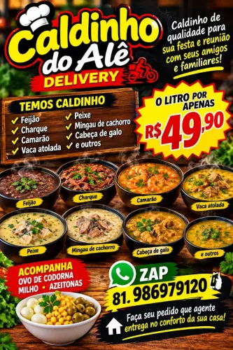 Caldinho do Alê delivery