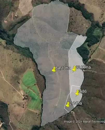 Fazenda / Sítios / Chácaras com 2 quartos à venda em Serra Do Salitre