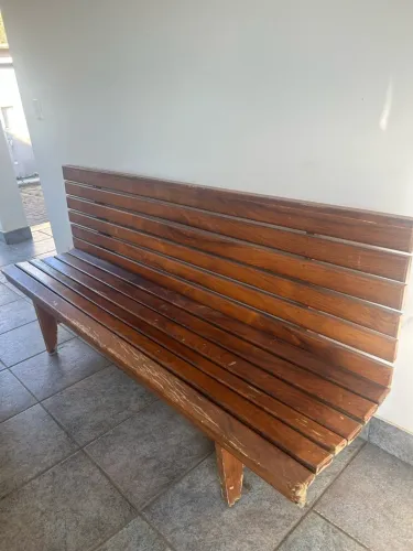 Banco de Jacarandá Maciço - 2 metros - Feito sob Medida