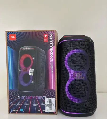 JBL PartyBox 120 - Lacrada - Nota fiscal - Garantia JBL