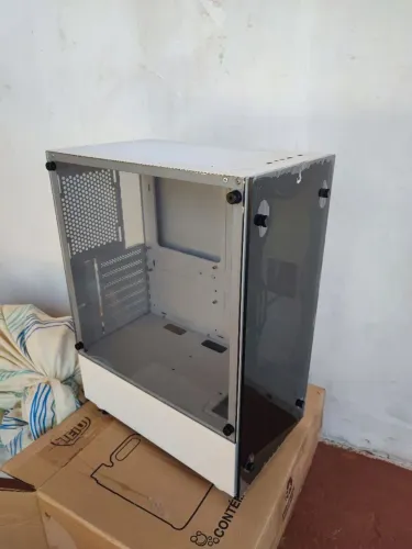 Gabinete Gamer Rise Mode Glass 06X Branco