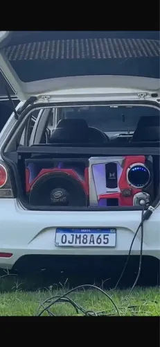 Vendo som caixa trio 4 vias tocando lindo