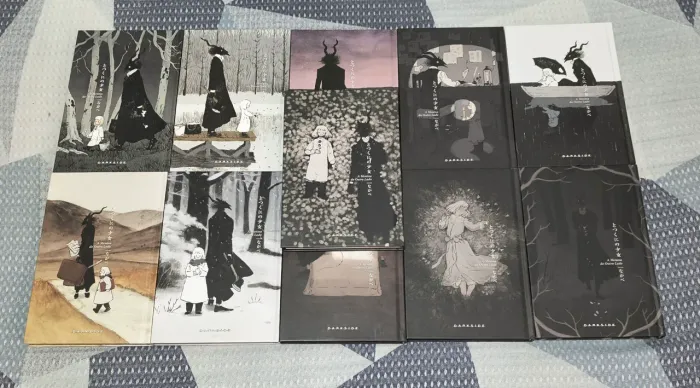A menina do outro lado completo (11 volumes) - Mangá Darkside