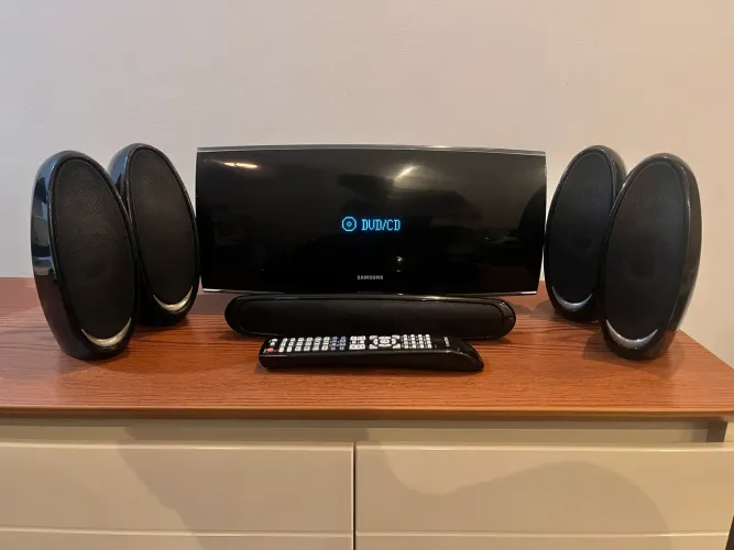 Home Theater Samsung HT-X625 5.1 Completo com Subwoofer - Funcionando 100%