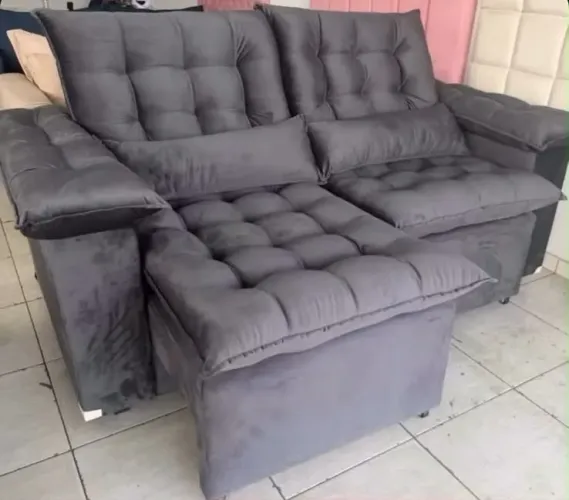 Sofá retrátil reclinável 1.90 mt 1.750,00