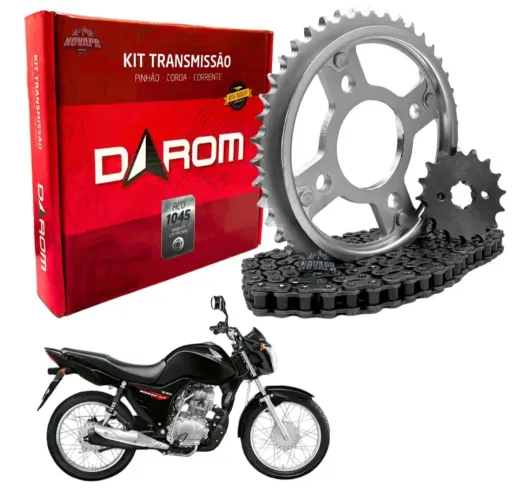 Kit de transmissão Honda CG 150 (Titan, Fan e Start)