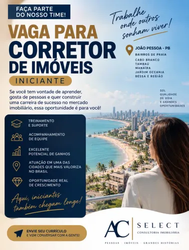 Vaga para Corretor de imóveis