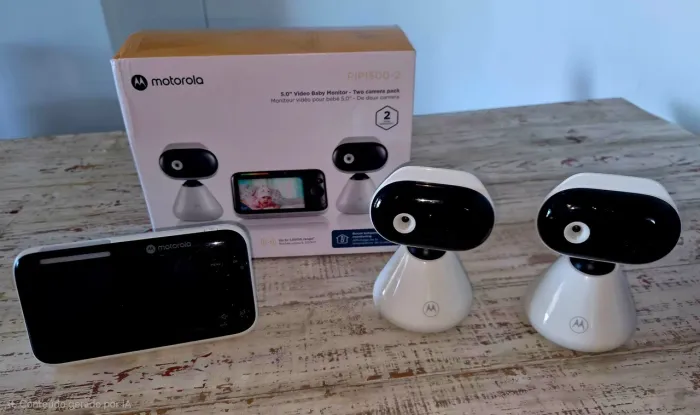 Babá Eletrônica Motorola PIP1500 (2 Câmeras) - Impecável!