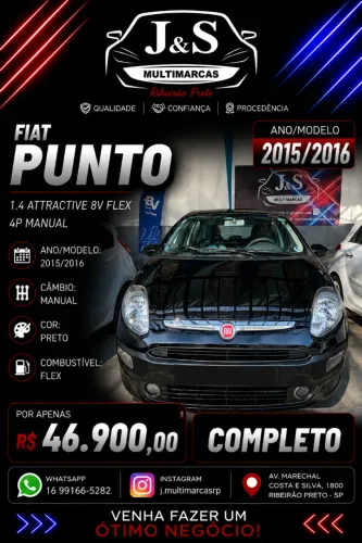 Fiat Punto Attractive 1.4 Fire Flex 8V 5P 2016