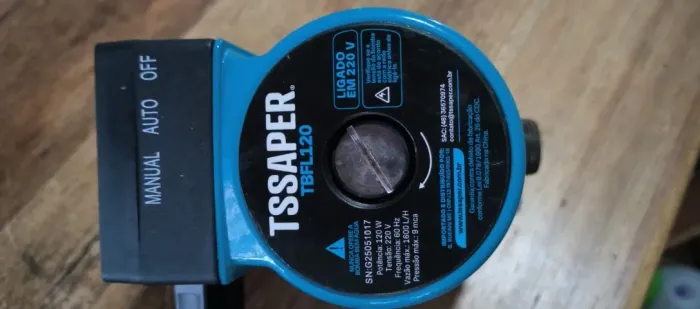 Bomba De Água Pressurizadora Tssaper TBFL120 (220v)