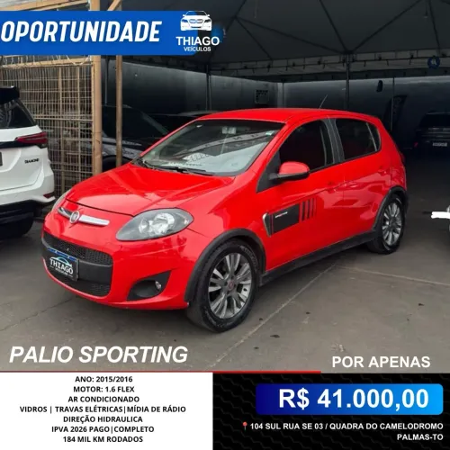 Fiat Palio Sporting 1.6 Flex 16V 5P 2016