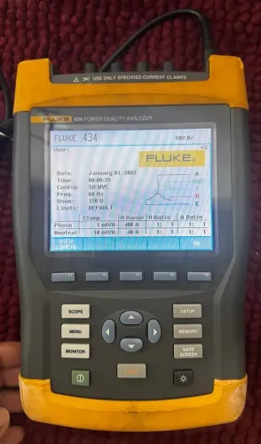 Fluke 434 analisando de energia *