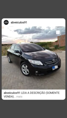 Toyota Corolla XEI 1.8/1.8 Flex 16V Mec. 2009