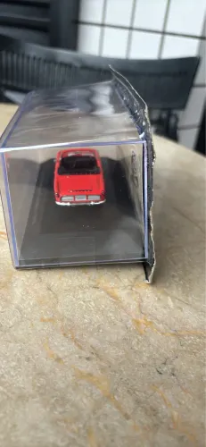 Miniatura vintage Willys Interlagos conversivel 1963 