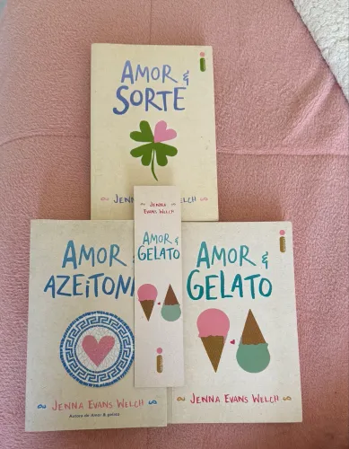 Kit Trilogia Amor & Gelato (3 Livros) ? Jenna Evans Welch | Seminovos Perfeitos