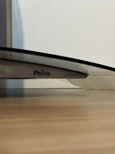 Coifa Philco Glass 90cm Inox e Vidro Curvo - Excelente Estado