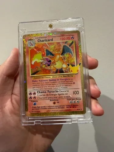 Pokémon tcg Celebração de 30 anos Charizard (004/30) Português NM