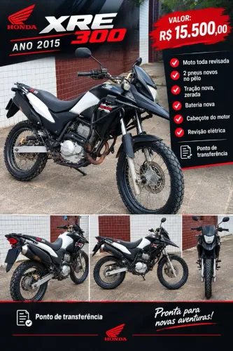 HONDA XRE 2015. EXTRA.