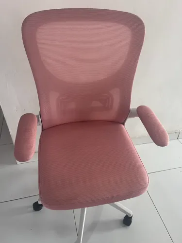 cadeira de escritório rosa
