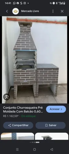 churrasqueira pre moldada