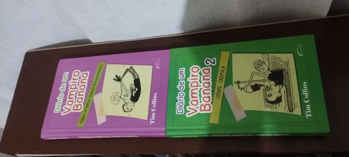Diario de um vampiro Banana 1 e 2 em bom estado 
