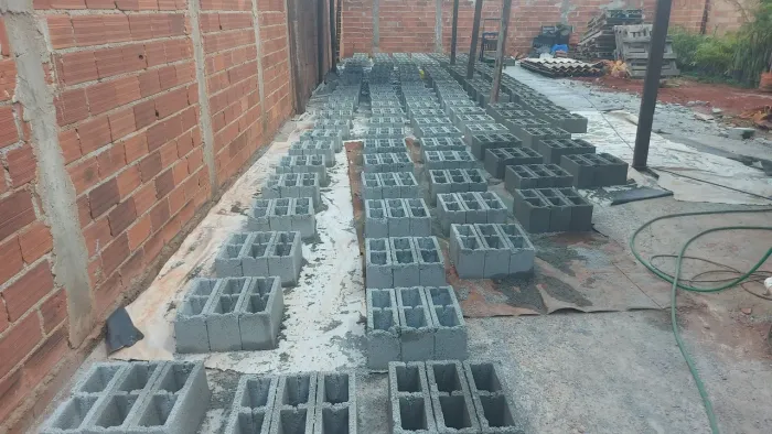 Bloco de Concreto Estrutural 14x19x39 - Resistência e Precisão